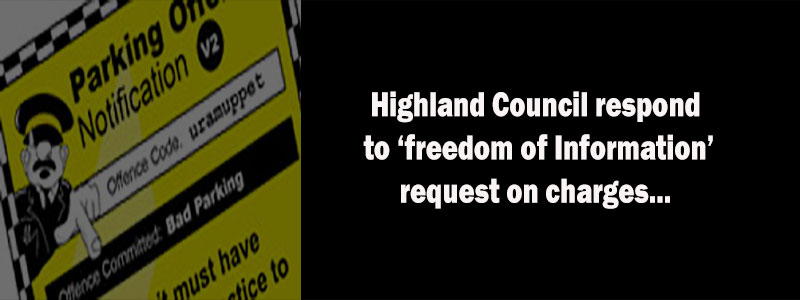 Highland Council respond to ‘Freedom of Information’ request